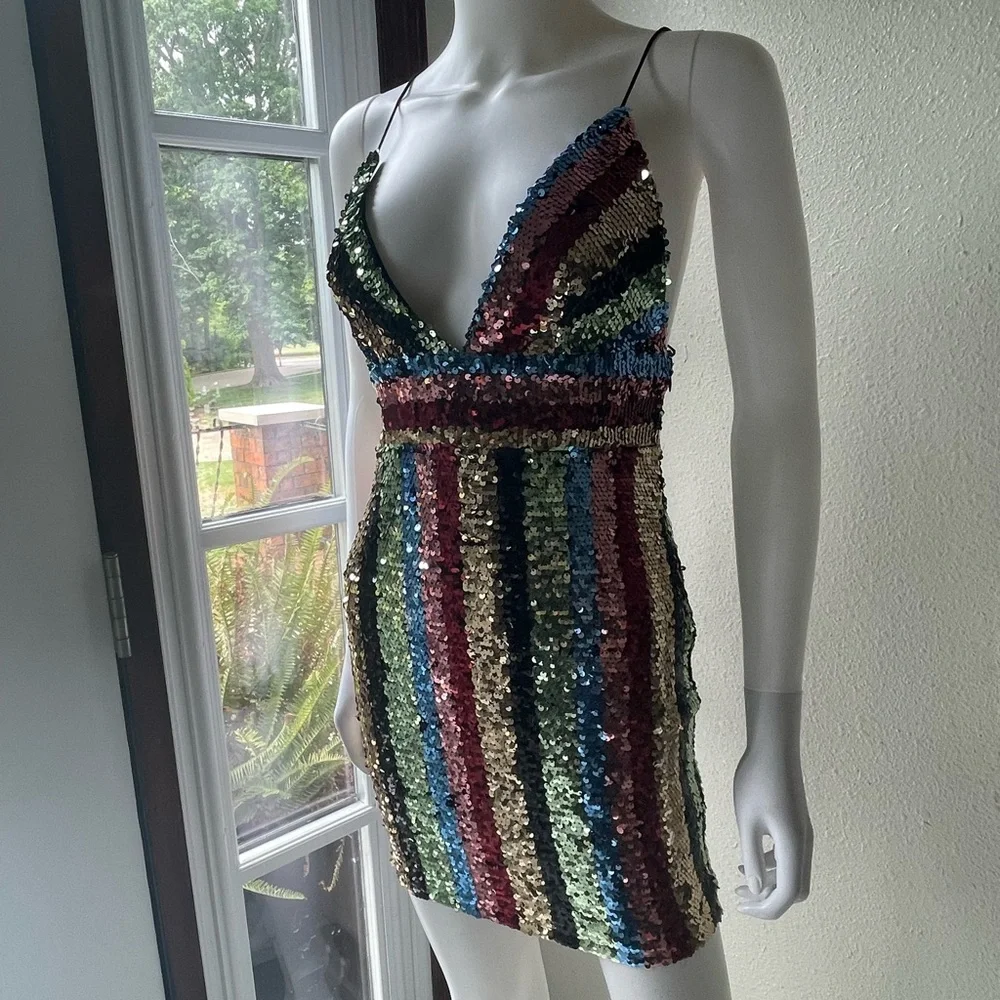 By the Way. Sequin bodycon dress - Picture 4 of 12